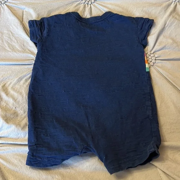 Baby gap rainbow shortall 3-6 mo - Picture 3 of 3